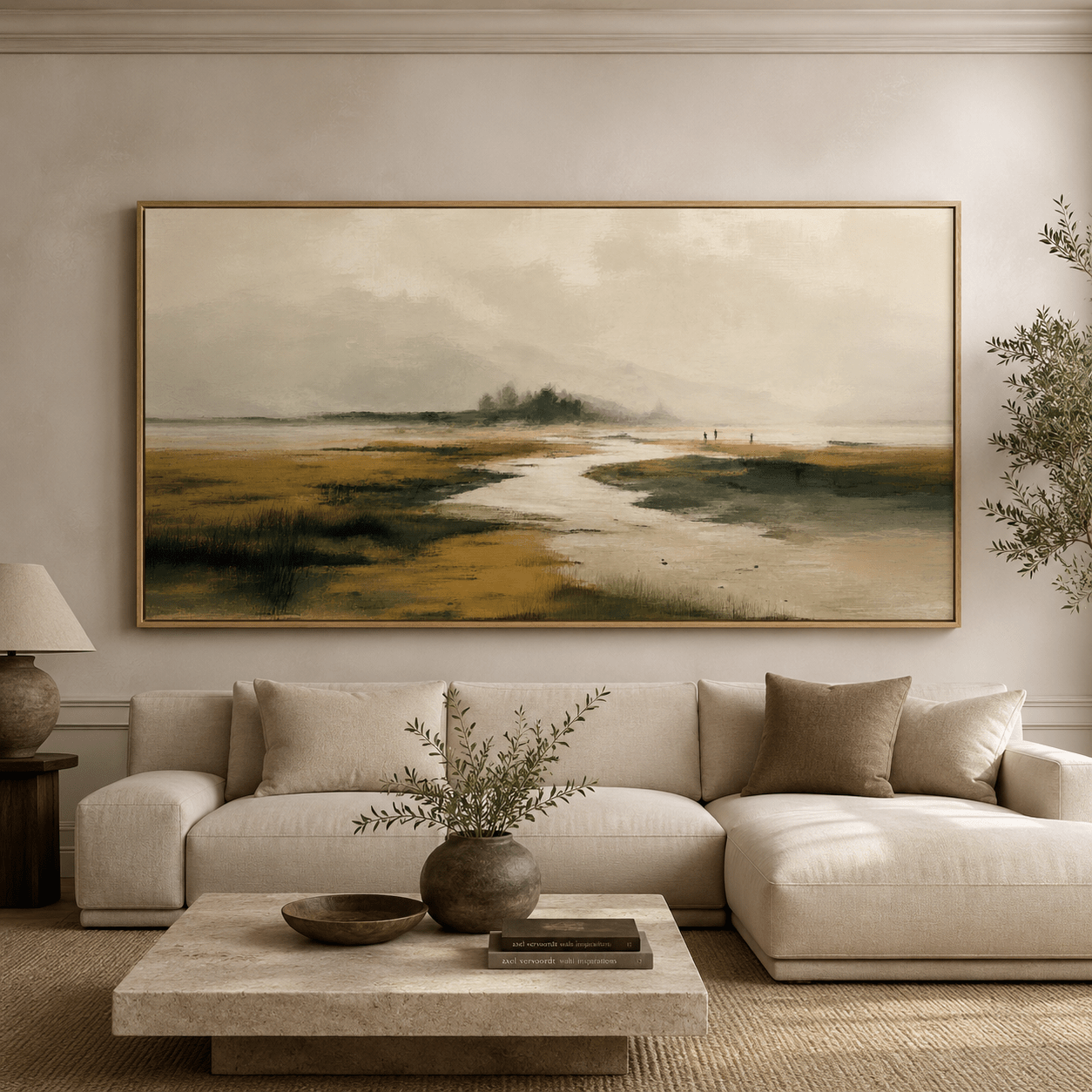 Landscape Canvas Print — Still Passage by Rossetti Art