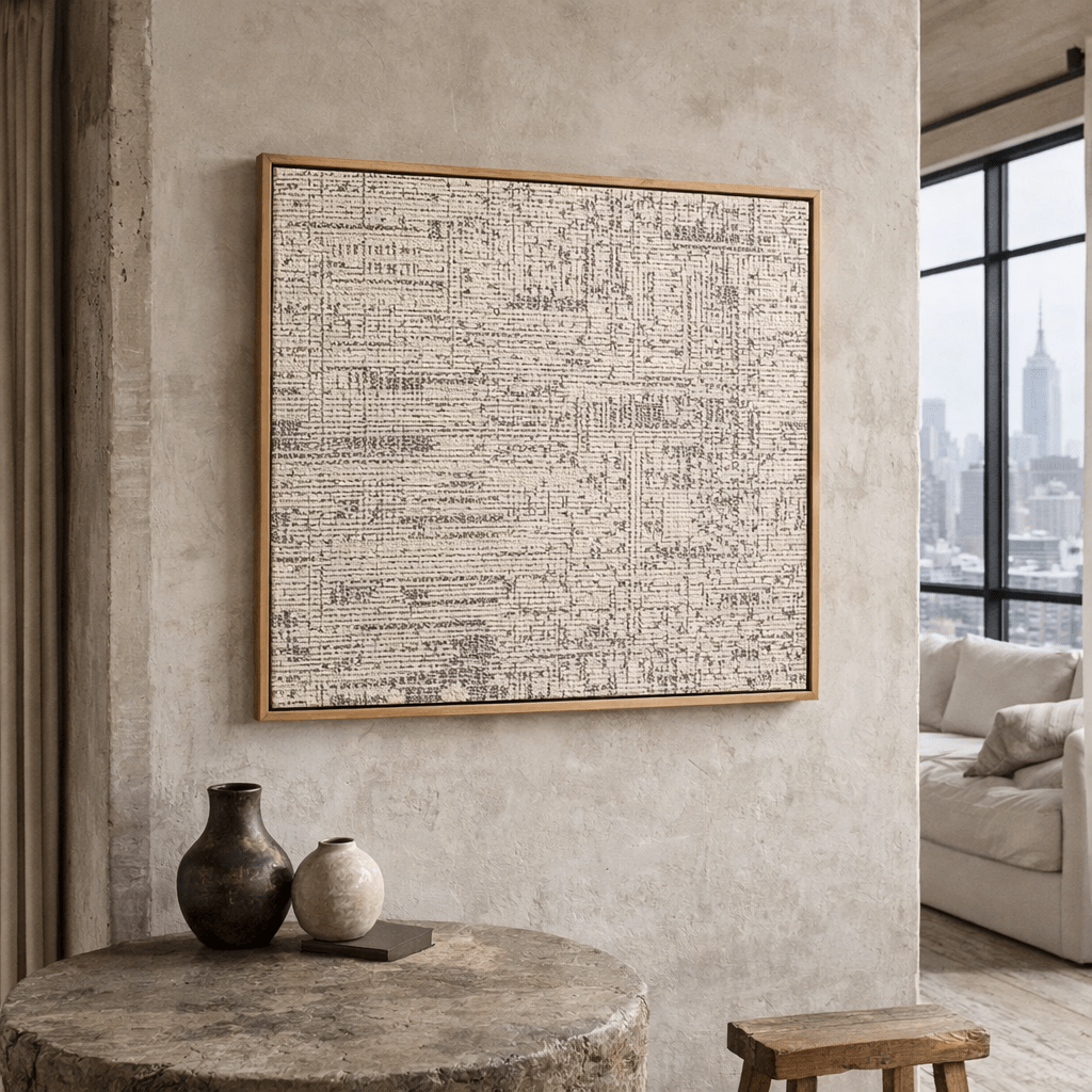 Large Abstract Canvas Print