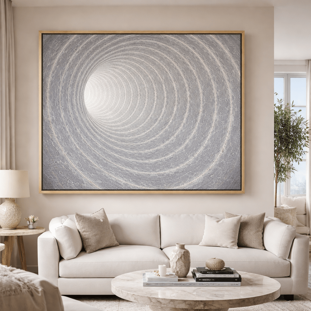 Large Minimalist Abstract Canvas Print