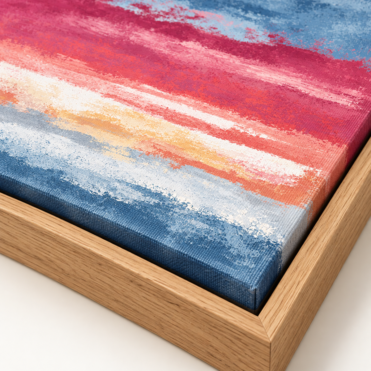 Magenta Wall Art – Crimson Skyline by Rossetti Art