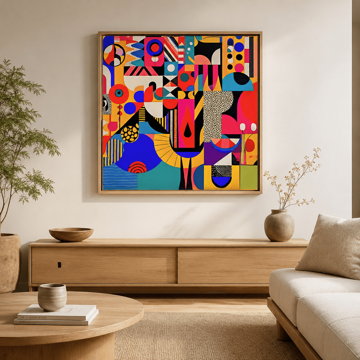 Maximalist Wall Art Canvas Print — Pattern Riot by Rossetti Art