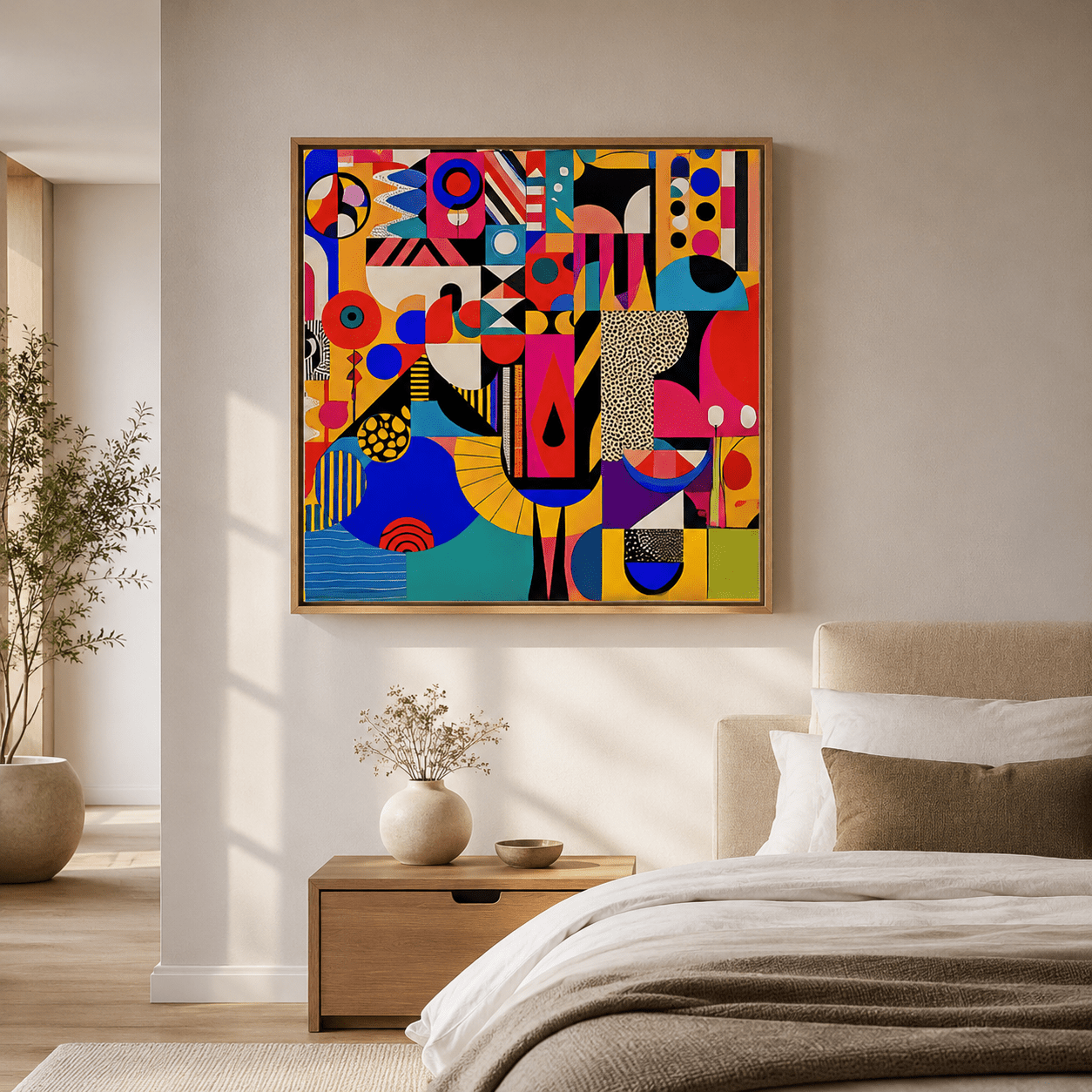 Maximalist Wall Art Canvas Print — Pattern Riot by Rossetti Art