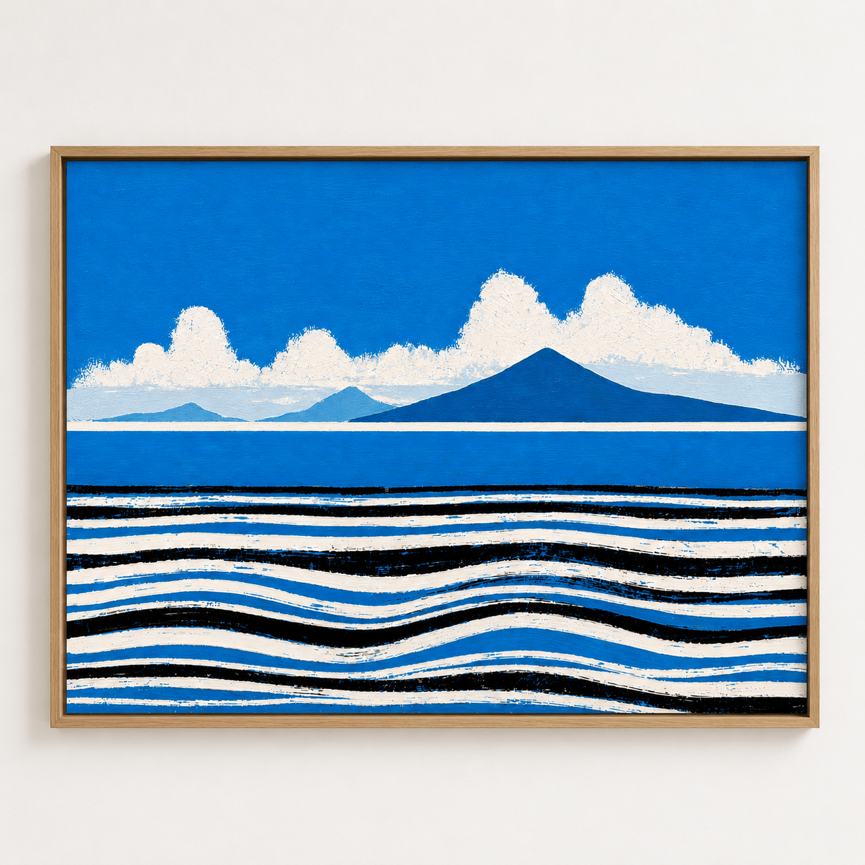 Mediterranean Sea Canvas Print — Surge by Rossetti Art