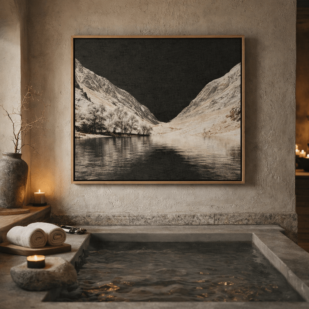 Minimalist Landscape Canvas Print