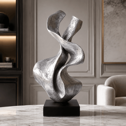 Modern Art Sculpture — Fluid Grace by Rossetti Art