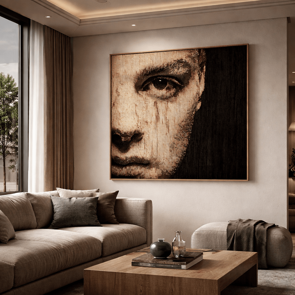 Modern Portrait Art Prints Canvas