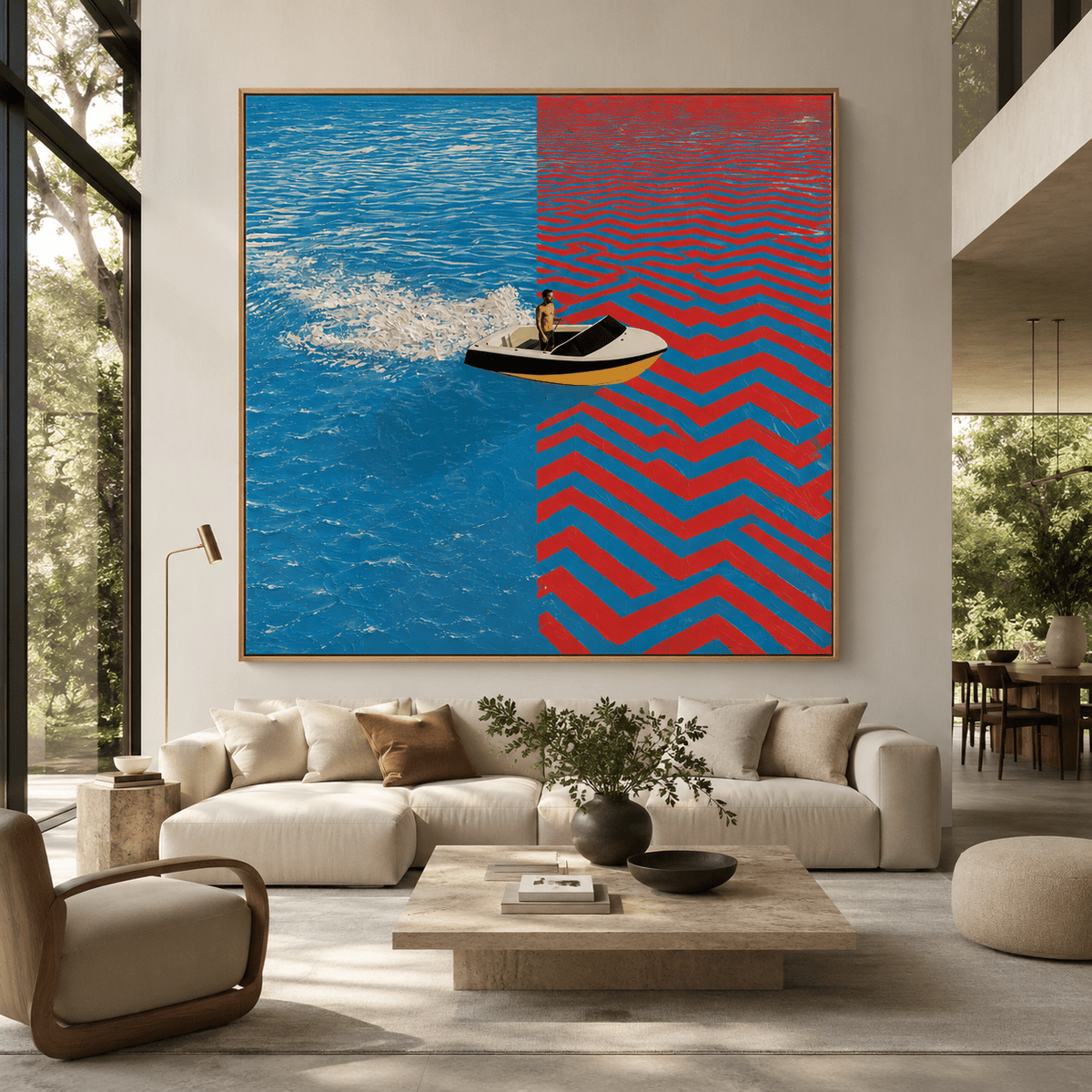 Nautical Wall Art — The Crossing by Rossetti Art