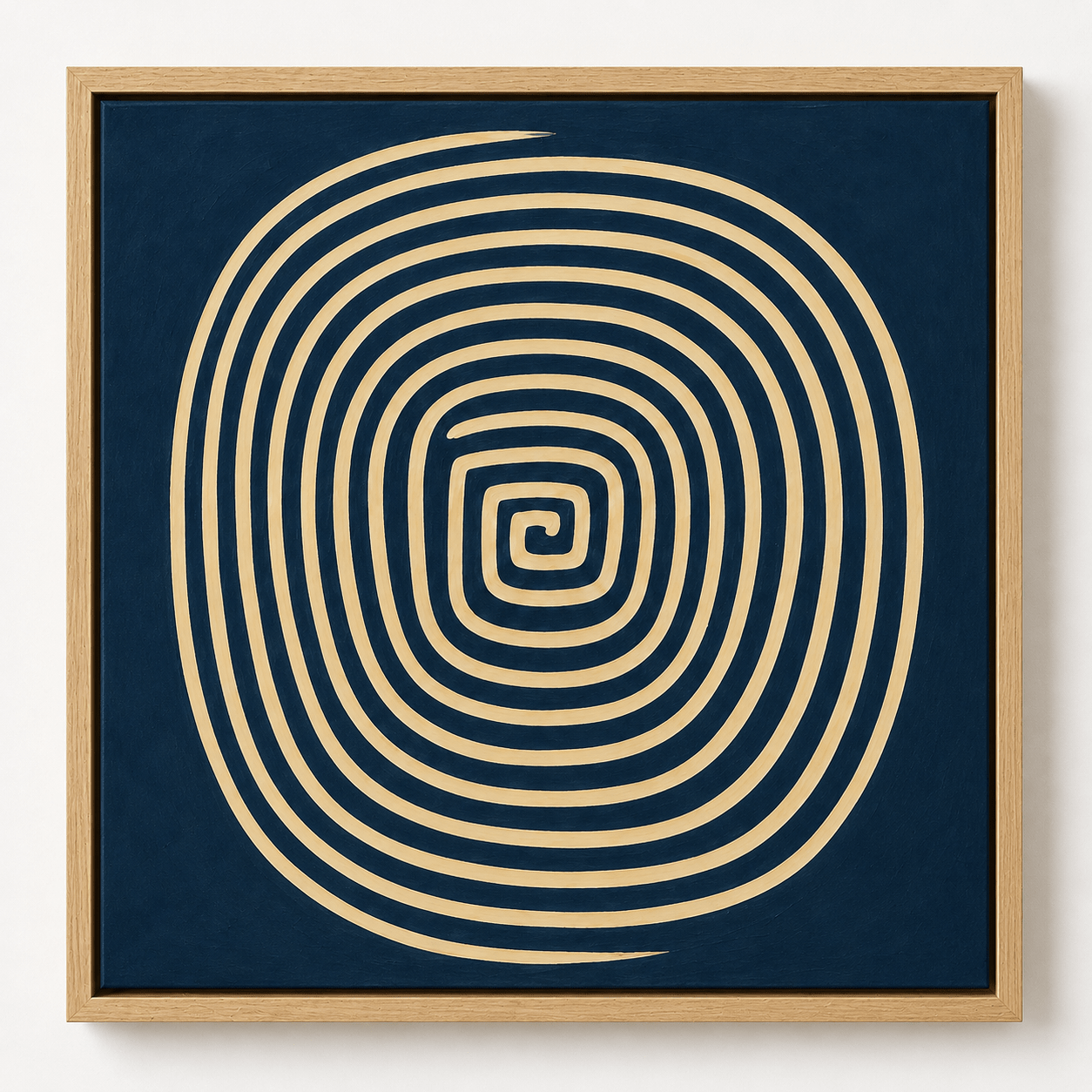 Neutral Abstract Wall Art Canvas Print — Reverie by Rossetti Art