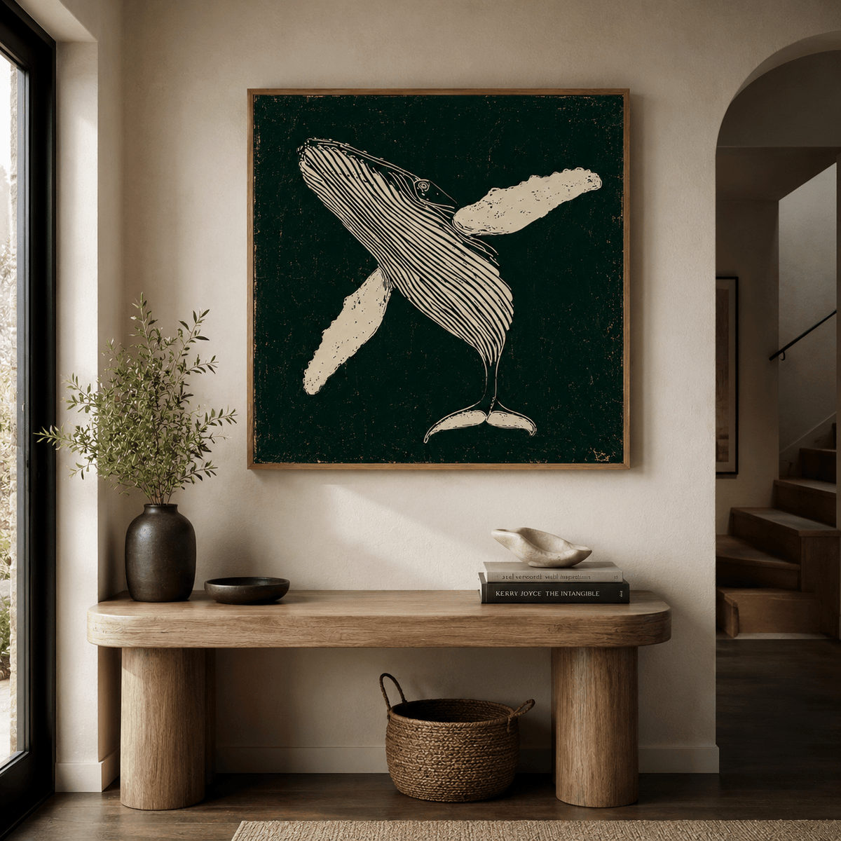 Ocean Wall Art Canvas — Fathom Canvas Print | Rossetti Art