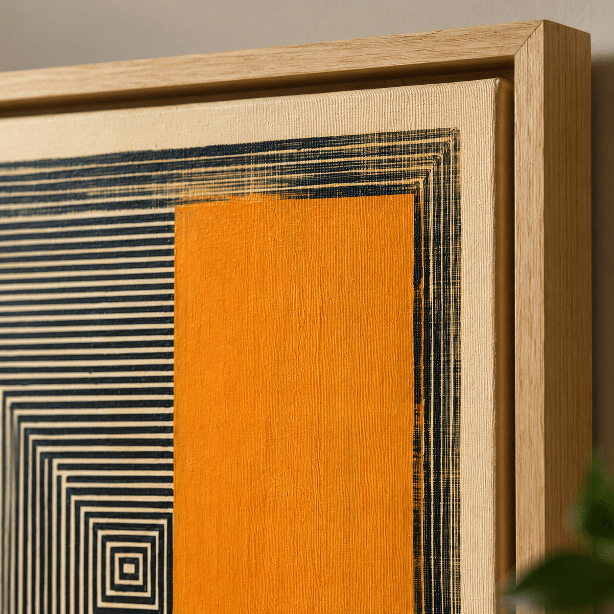 Optical Illusion Wall Art Canvas Print — Threshold | Rossetti Art