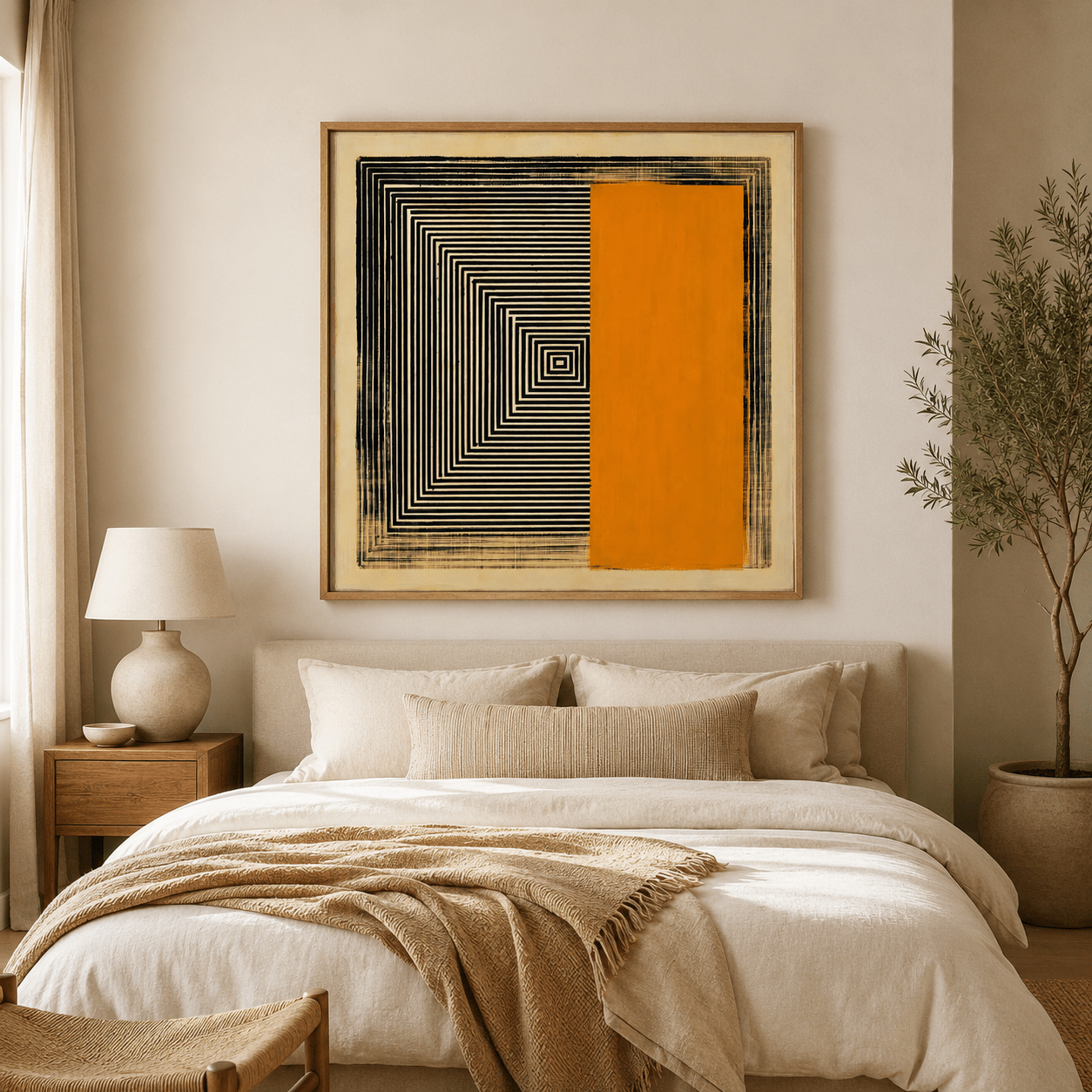 Optical Illusion Wall Art Canvas Print — Threshold | Rossetti Art