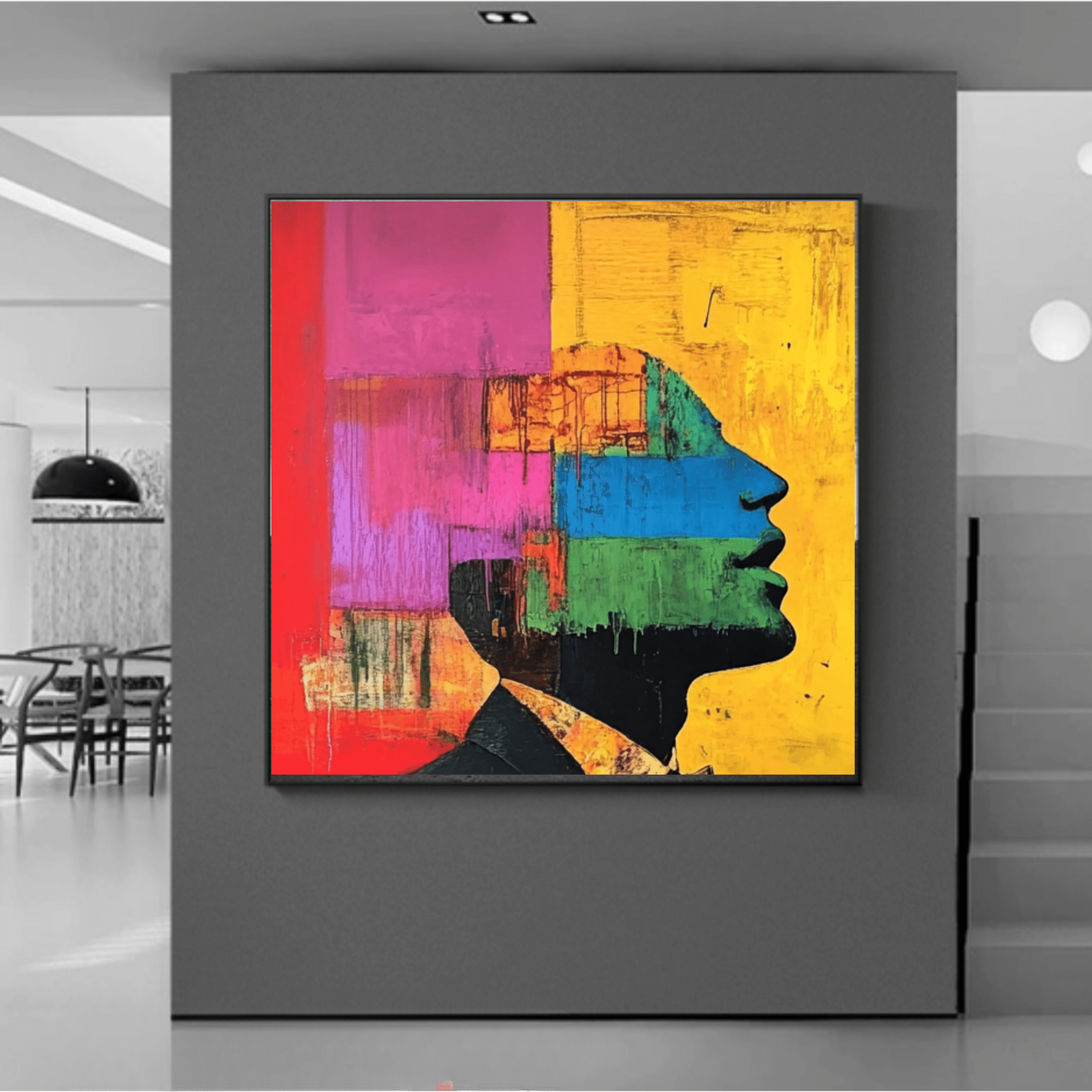Original Painting : "Fragments of Color" - Chiara Rossetti