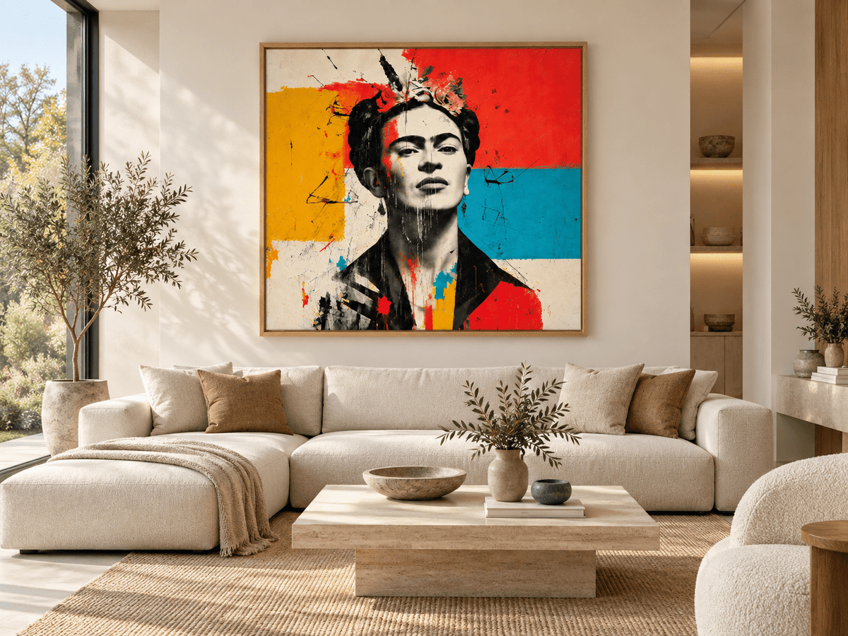Frida Kahlo Painting — Colour Riot