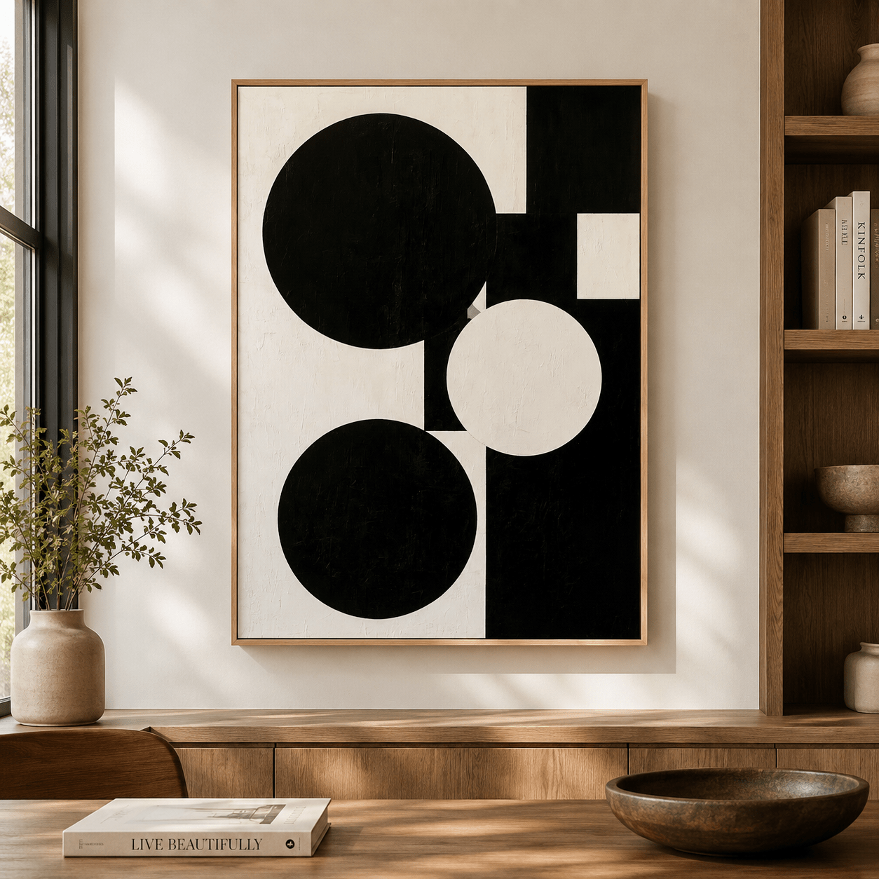 Oversized Wall Art Canvas Print — Gravity by Rossetti Art