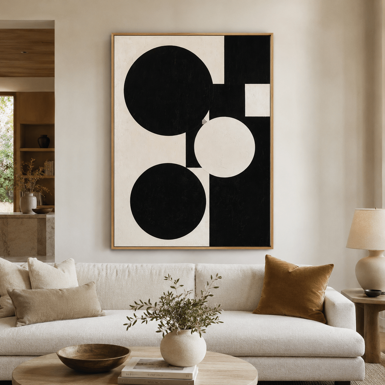 Oversized Wall Art Canvas Print — Gravity by Rossetti Art