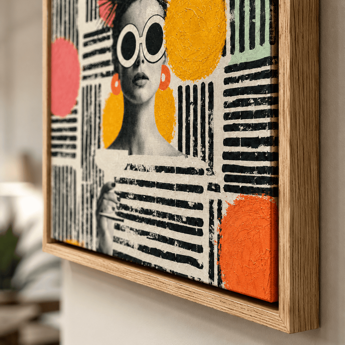 Pop Art Wall Art Canvas Print — Prima by Rossetti Art