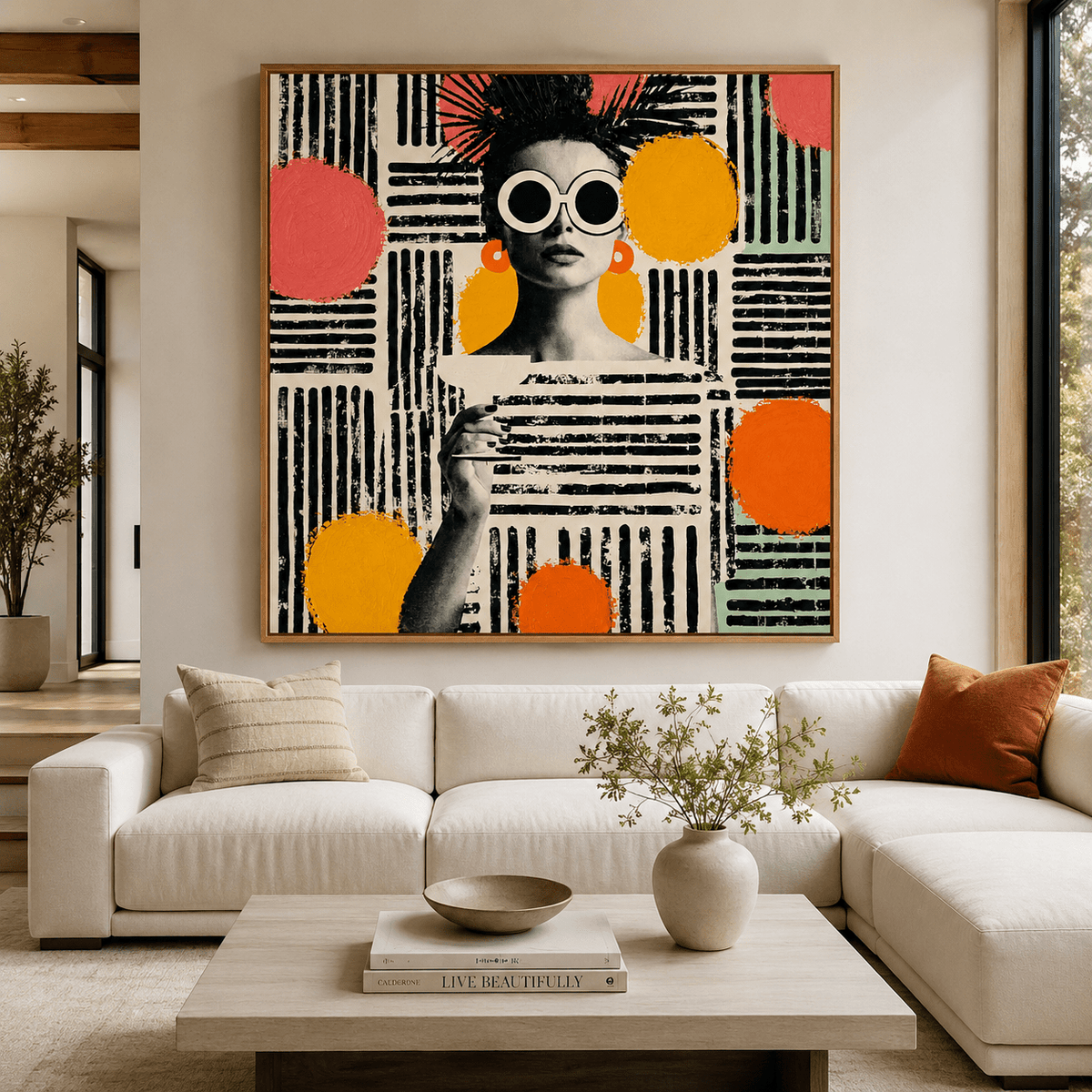 Pop Art Wall Art Canvas Print — Prima by Rossetti Art