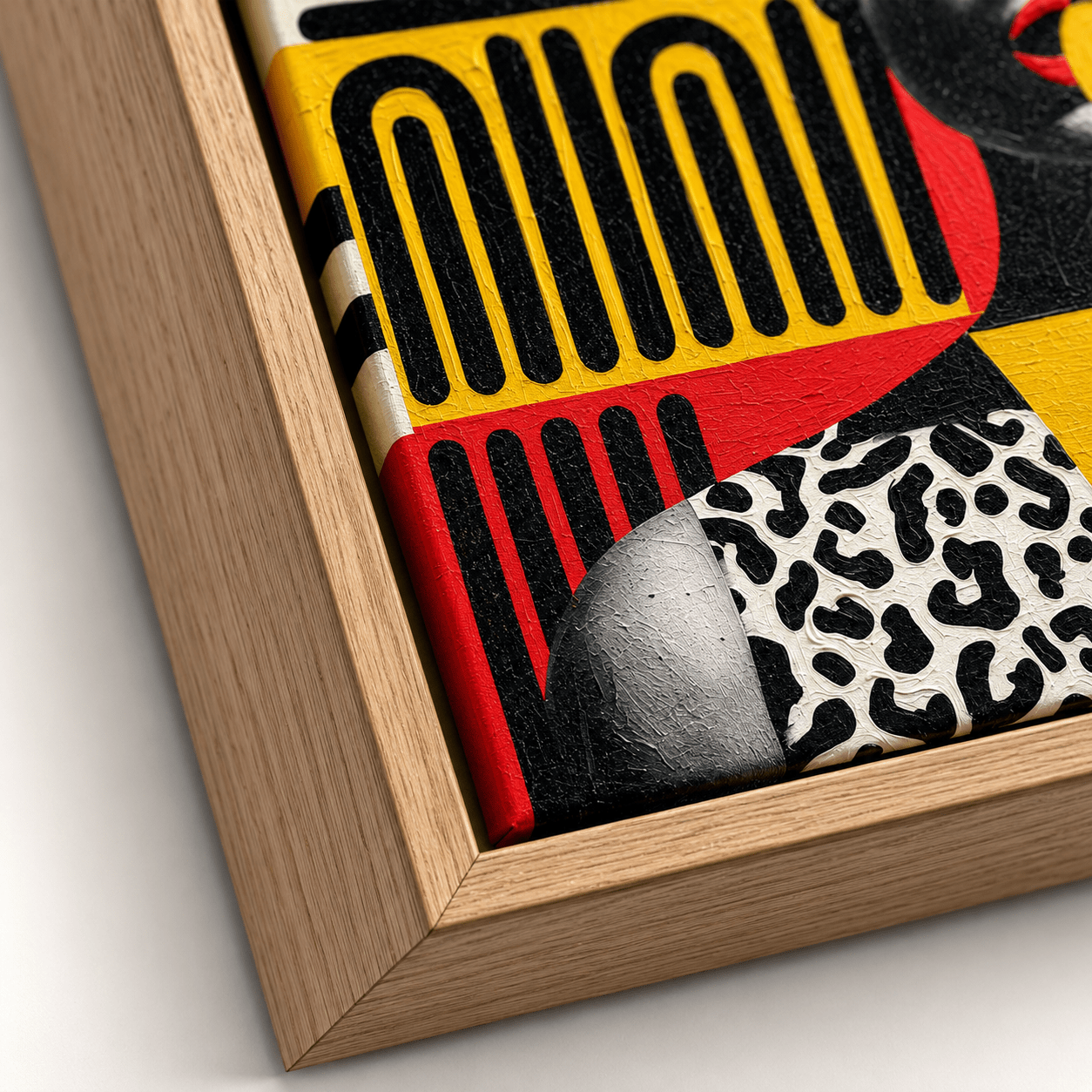 Portrait Canvas Wall Art — Yellow Shades | Rossetti Art
