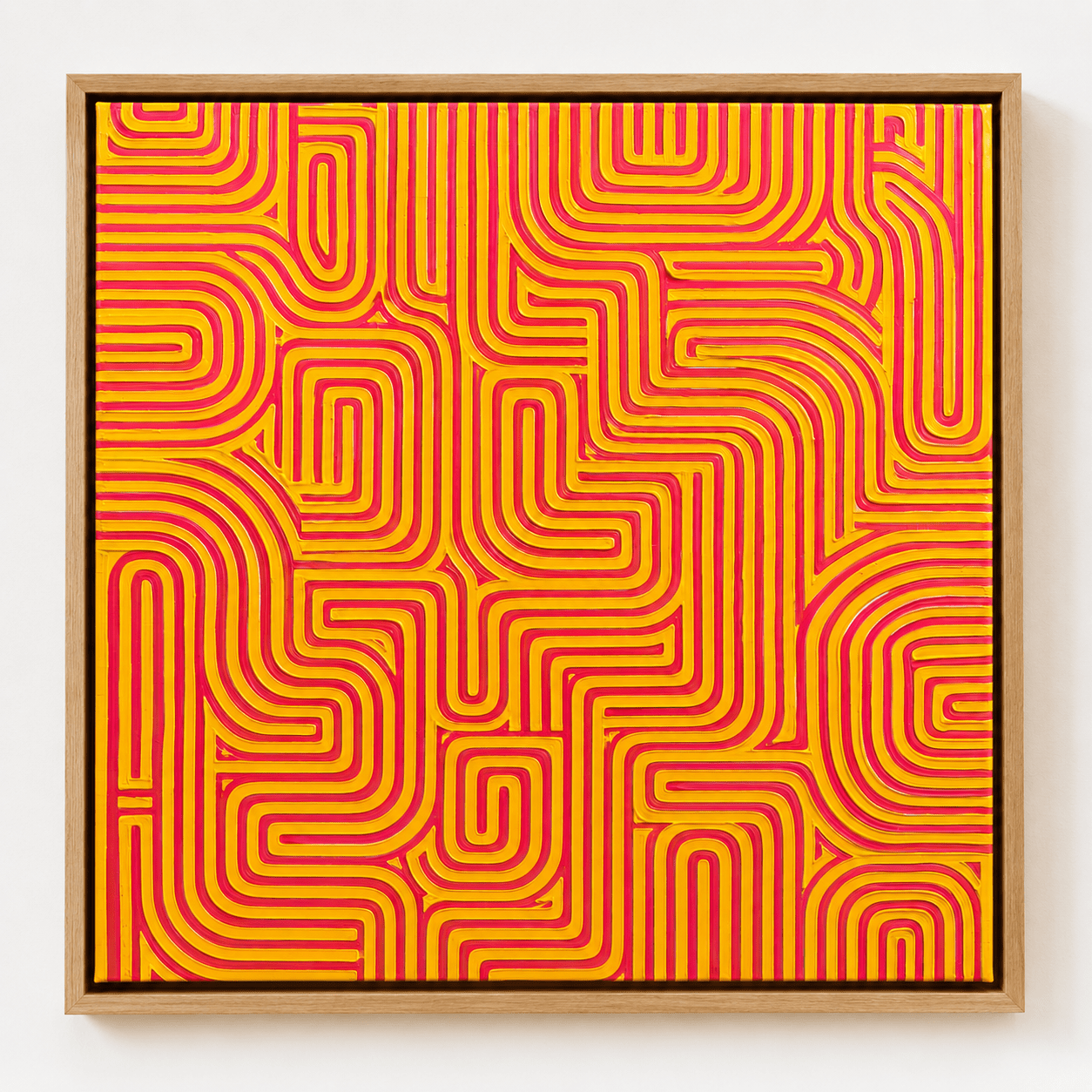 Psychedelic Wall Art — Fever Canvas Print | Rossetti Art