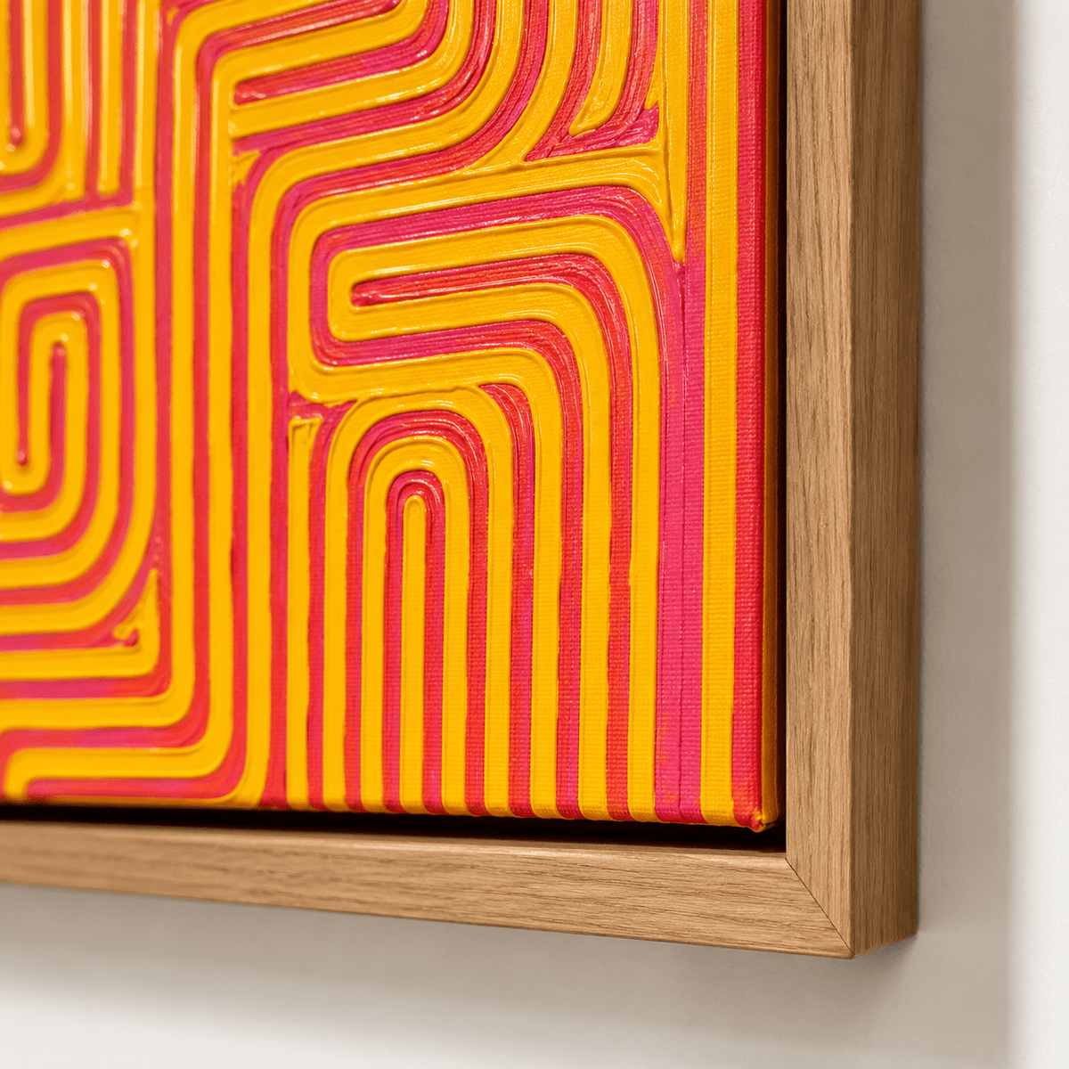 Psychedelic Wall Art — Fever Canvas Print | Rossetti Art