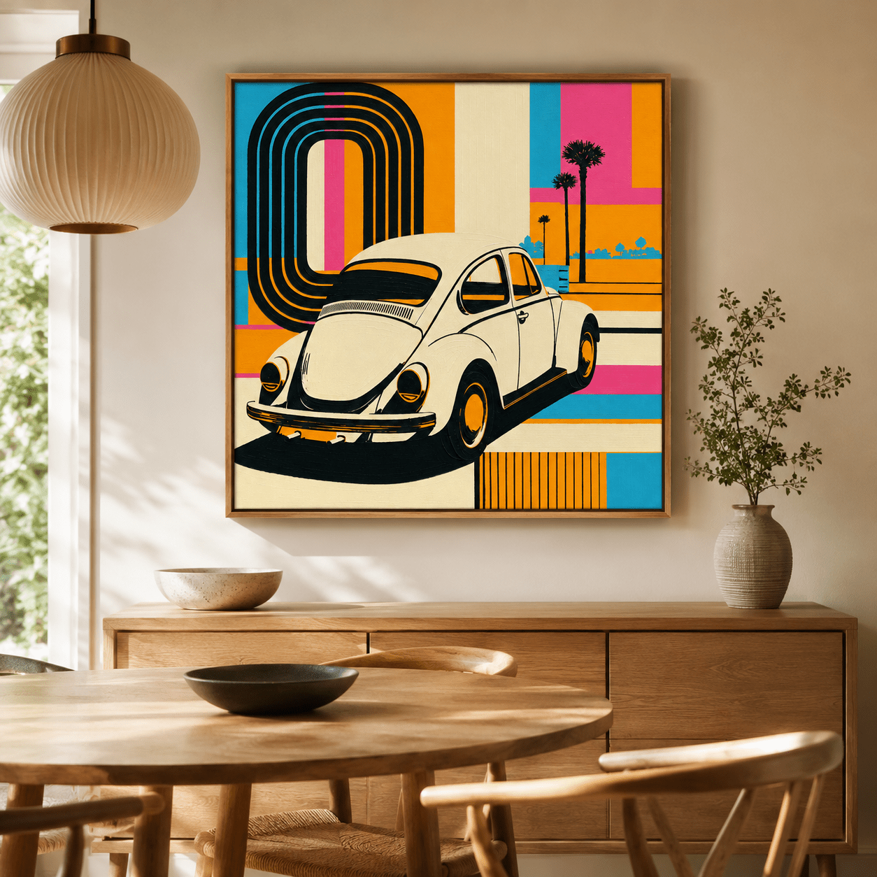Retro Car Wall Art Canvas Print — Cruiser by Rossetti Art