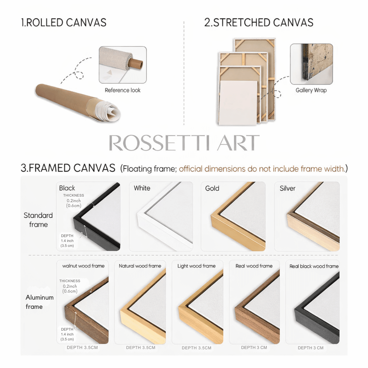 Minimalist Geometric Original Painting on Canvas – Ivory Passage by Rossetti Art
