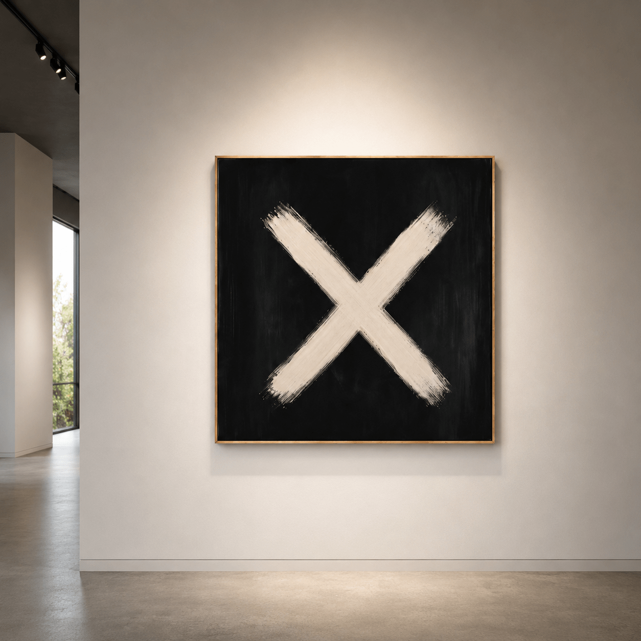 Set of 3 Canvas Prints — Marks & Void by Rossetti Art