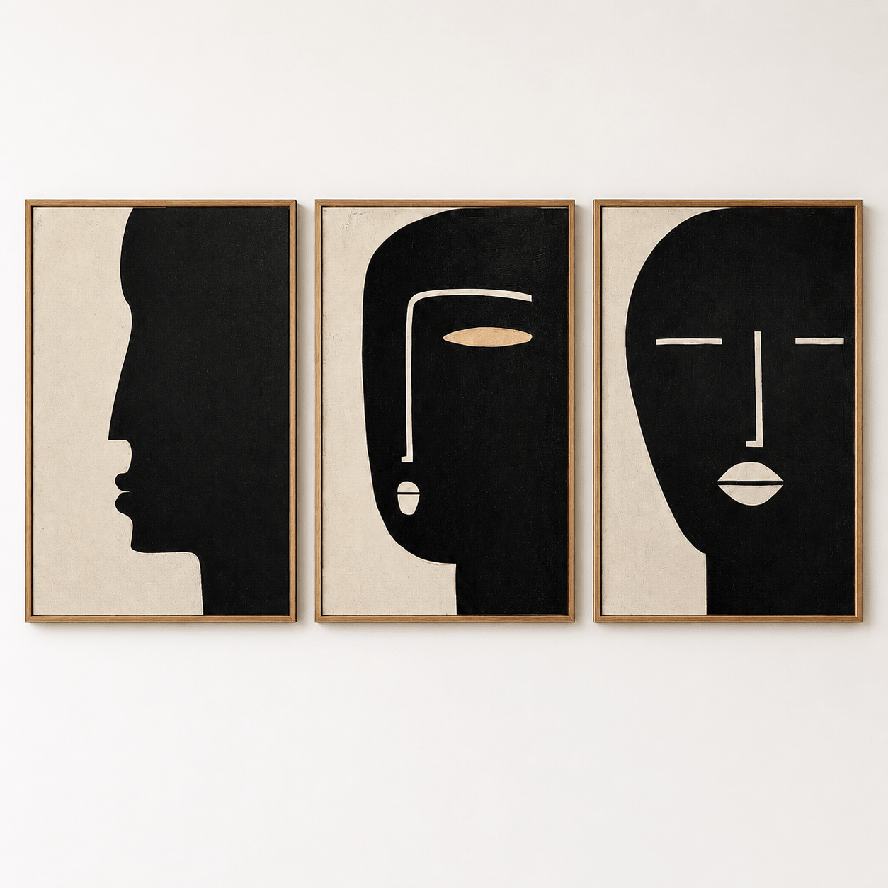 Set of 3 Wall Art Prints — Noir Muses | Rossetti Art