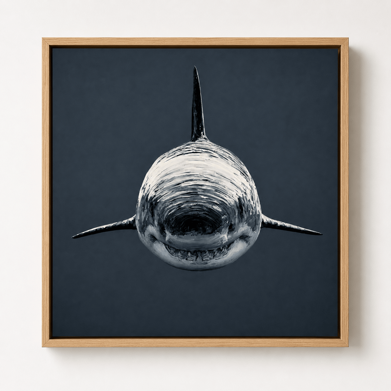 Shark Wall Art Canvas Print — Apex by Rossetti Art