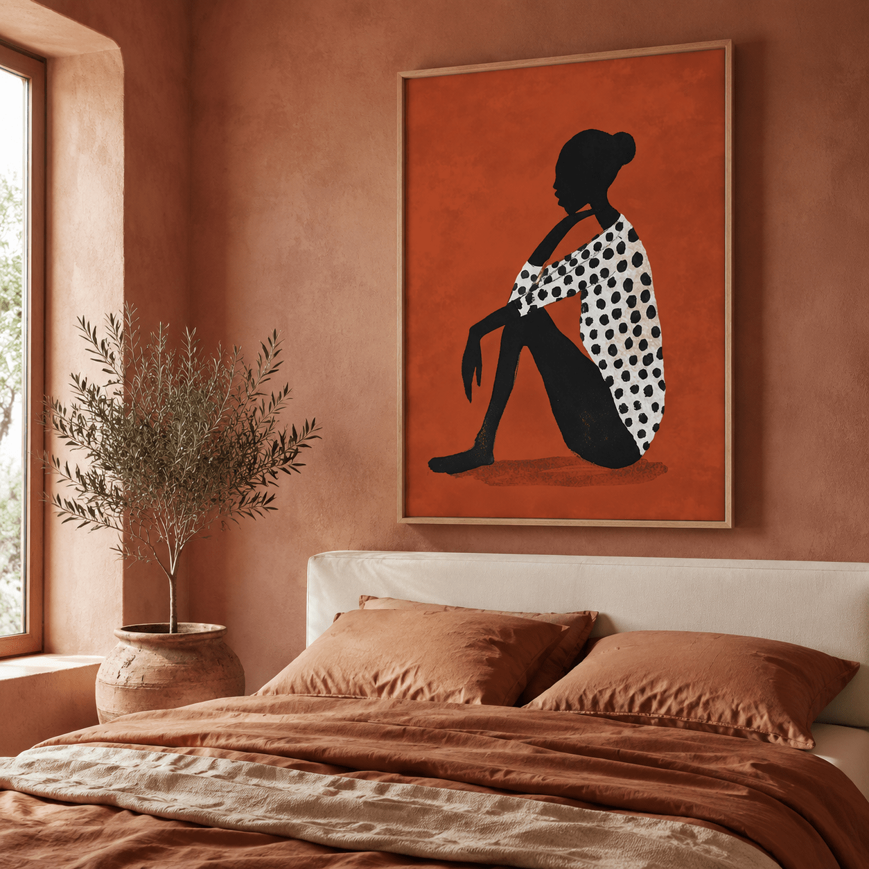 Silhouette Wall Art — Quiet Ember