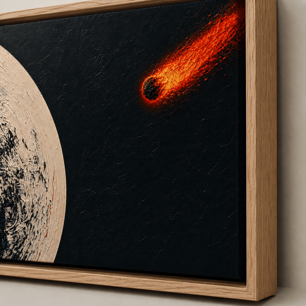 Space Canvas Print — The Approach by Rossetti Art