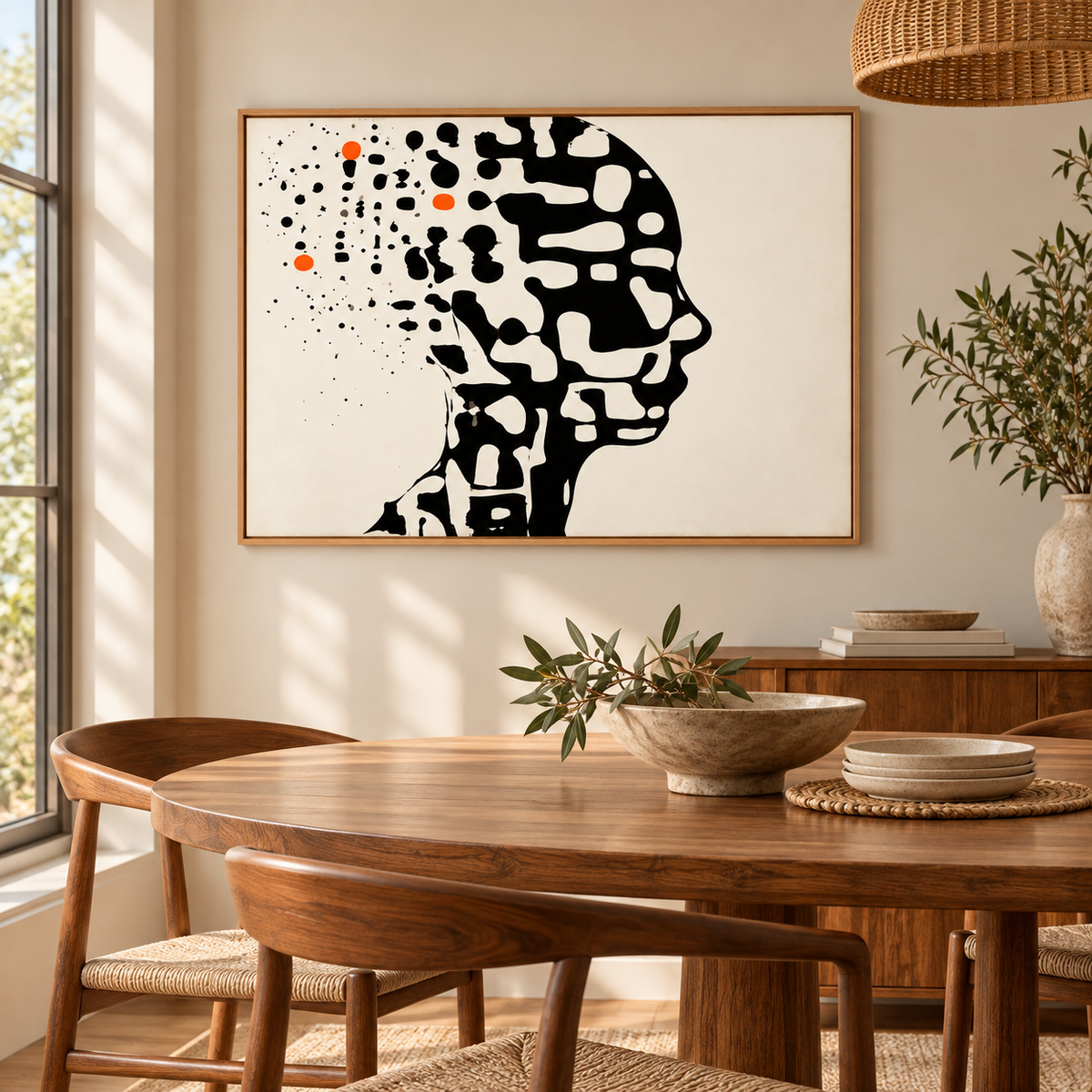 Surreal Wall Art – Scattered Thoughts by Rossetti Art