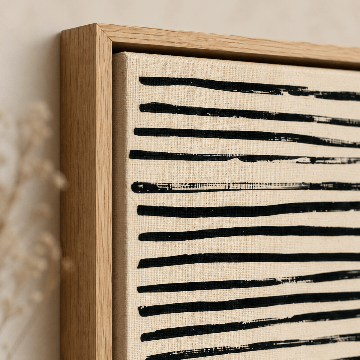 Textured Abstract Art Canvas Print — Strata by Rossetti Art