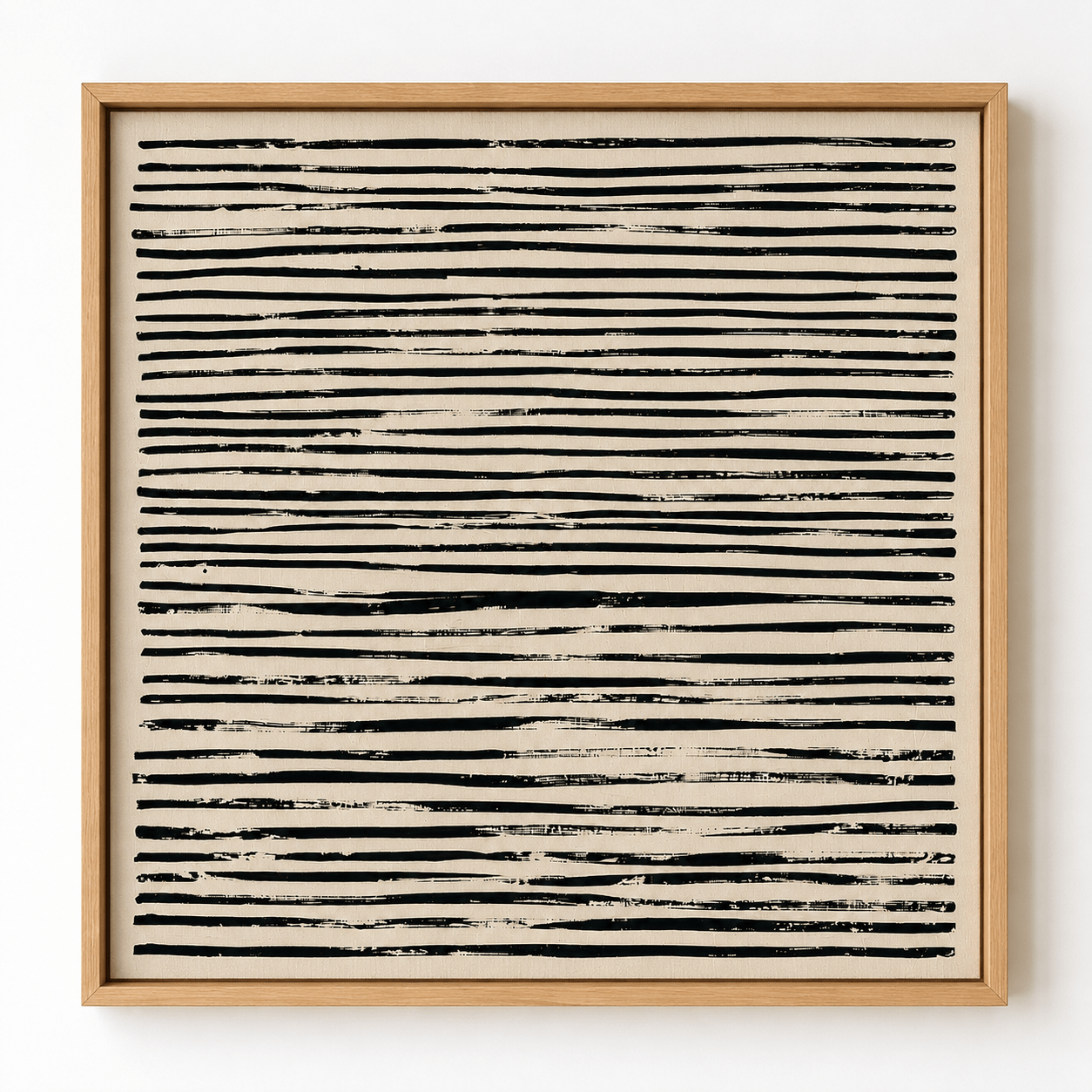 Textured Abstract Art Canvas Print — Strata by Rossetti Art