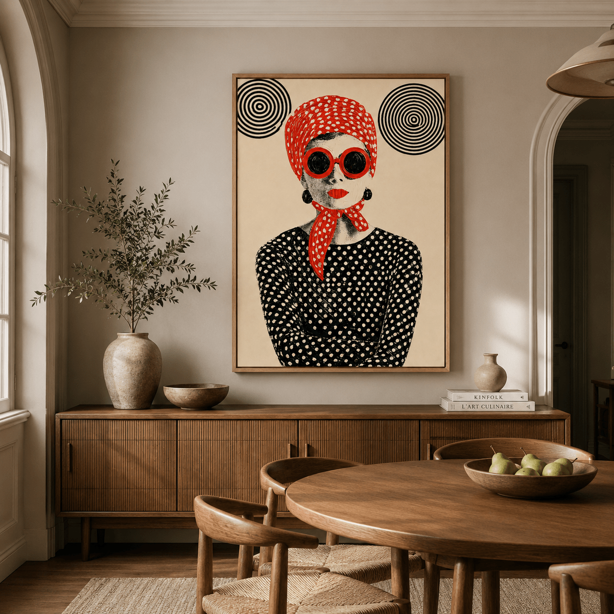 Vintage Wall Art Canvas Print — Bardot by Rossetti Art