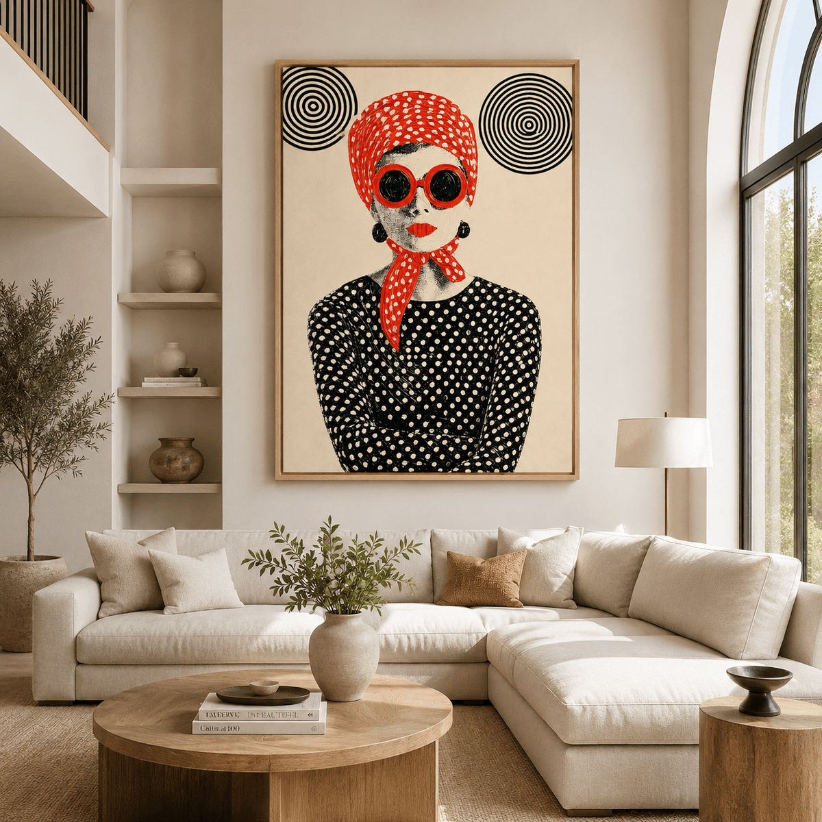 Vintage Wall Art Canvas Print — Bardot by Rossetti Art