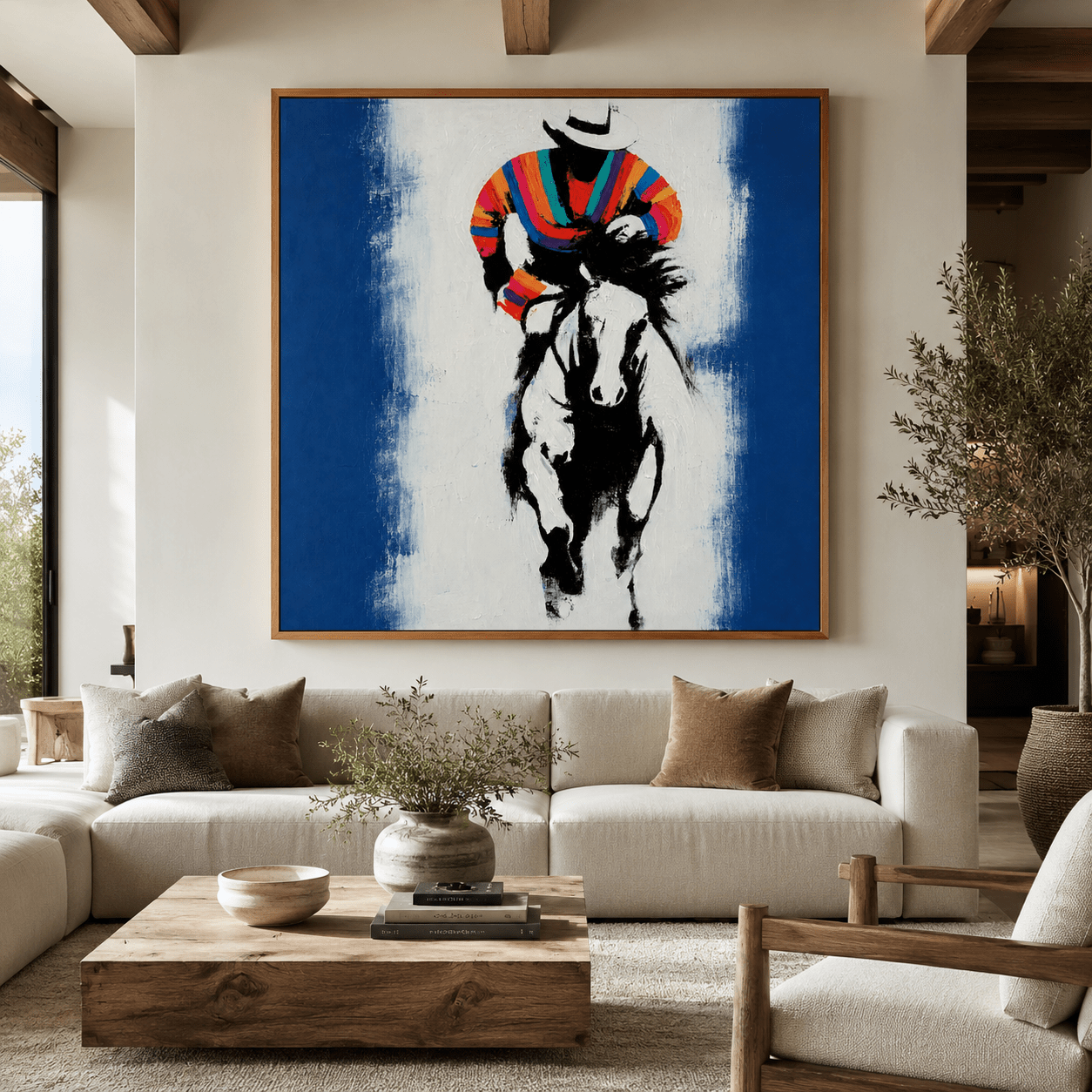 Western Art Original Painting