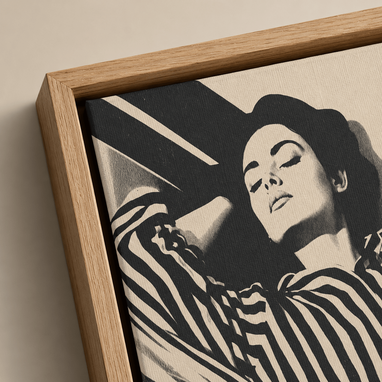 Woman Wall Art Black and White — Still Frame | Rossetti Art