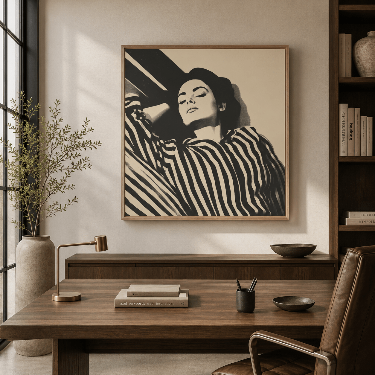 Woman Wall Art Black and White — Still Frame | Rossetti Art