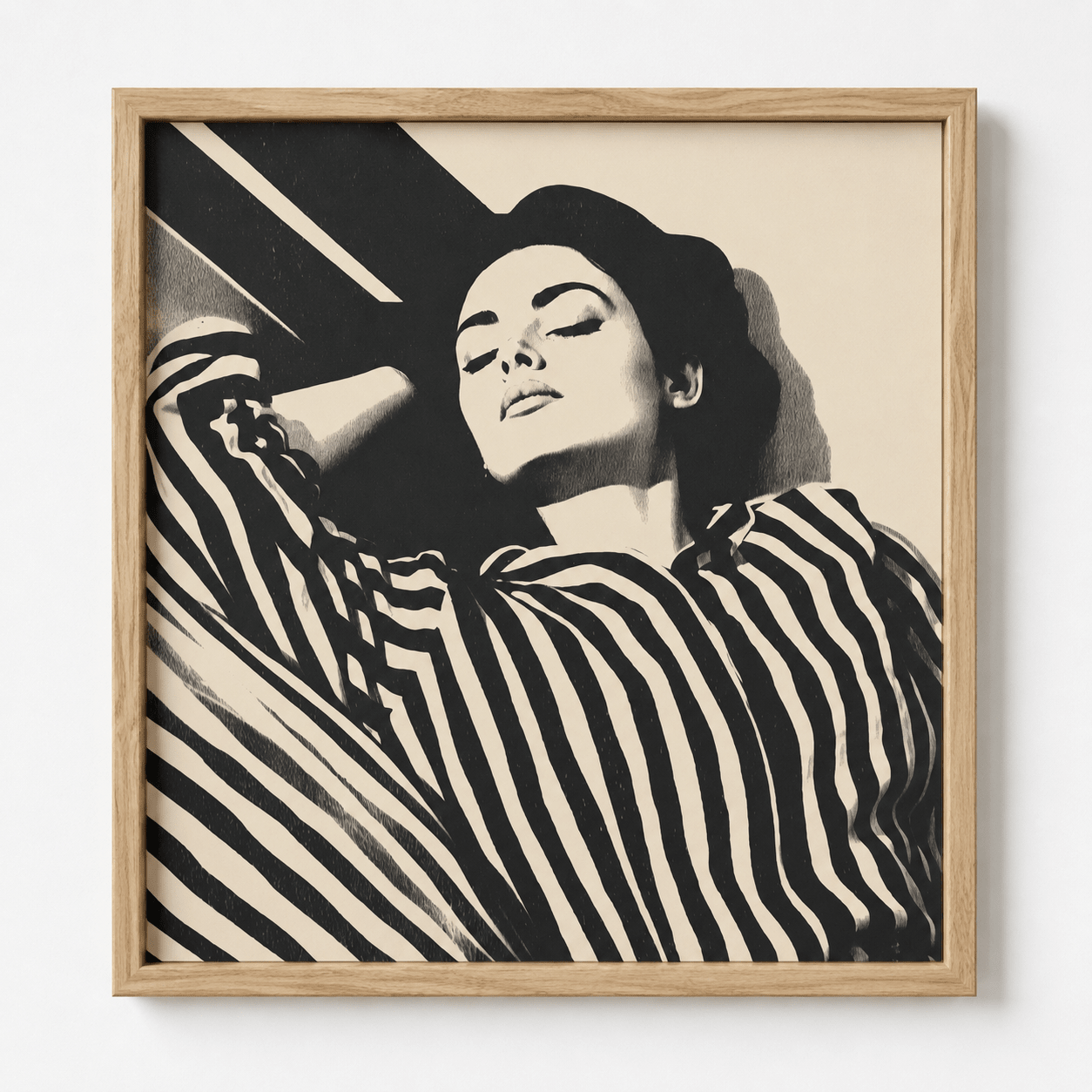 Woman Wall Art Black and White — Still Frame | Rossetti Art
