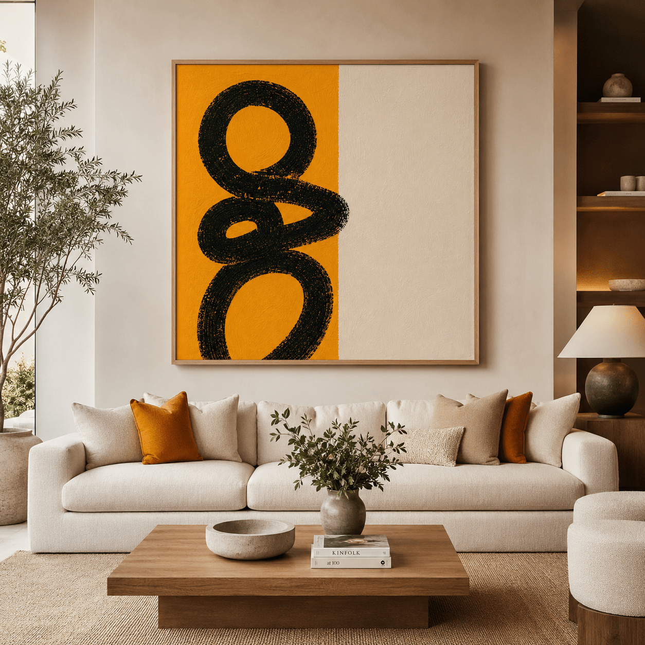 Zen Wall Art Canvas Print — Continuum by Rossetti Art