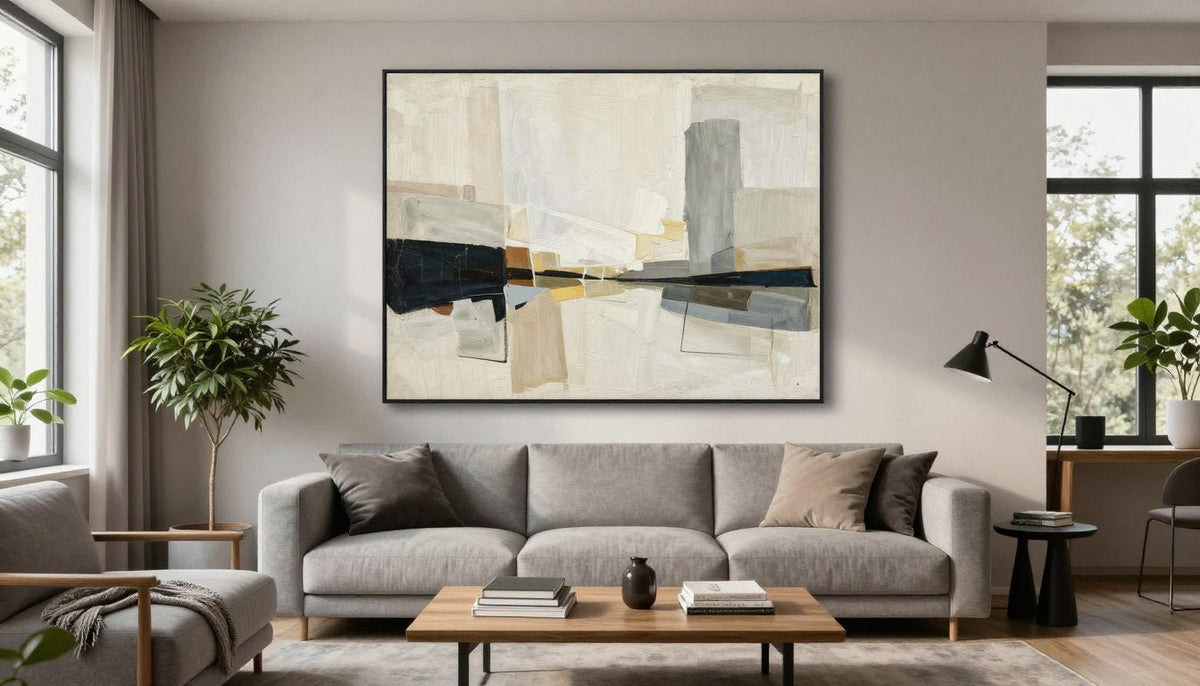 Abstract Canvas Wall Art for Living Room: Transform Your Space with Ex