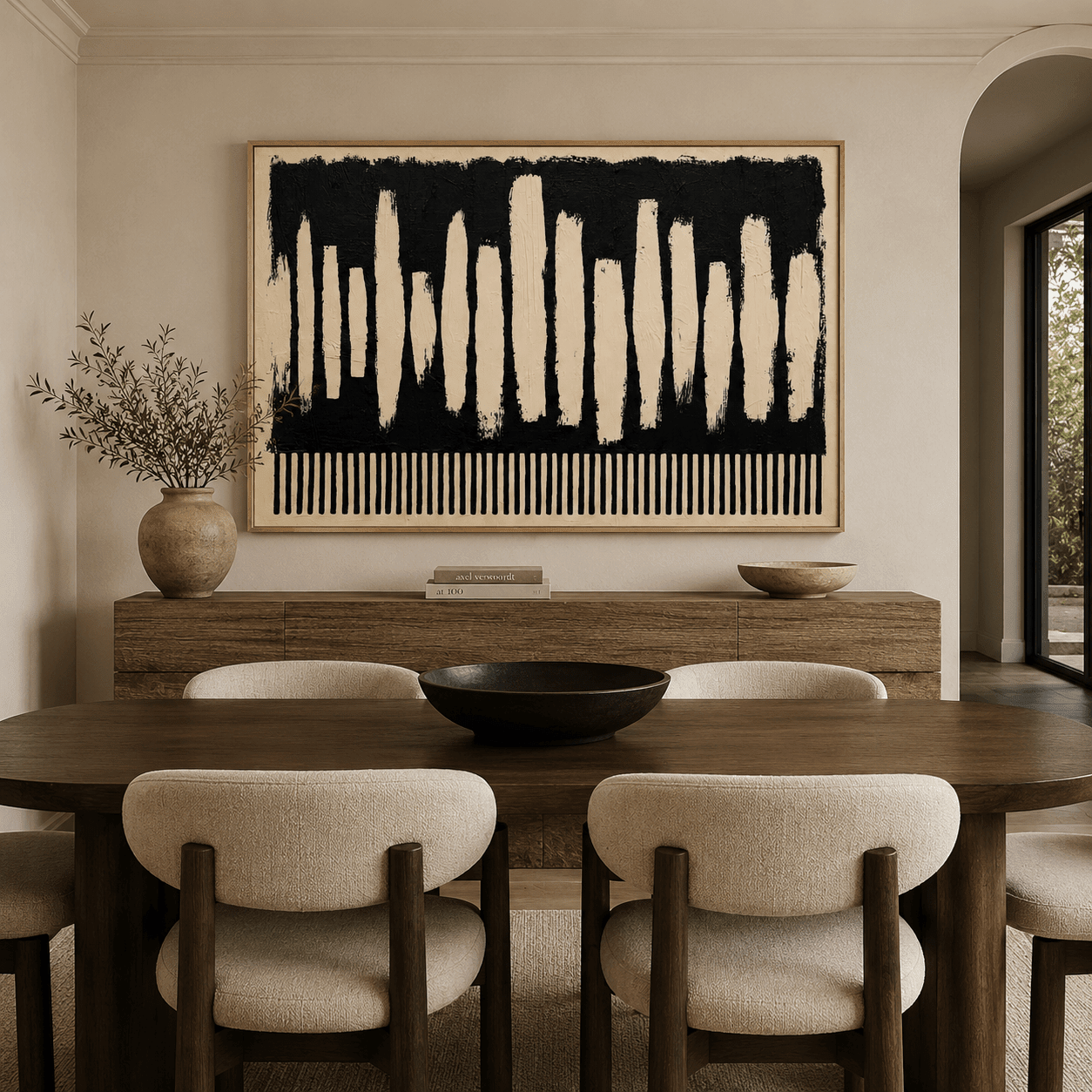 Abstract Portrait Painting: 10 Ideas for Walls That Tell a Story - Rossetti Art