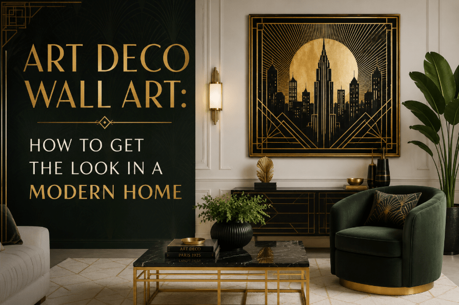 Art Deco Wall Art: How to Get the Look in a Modern Home