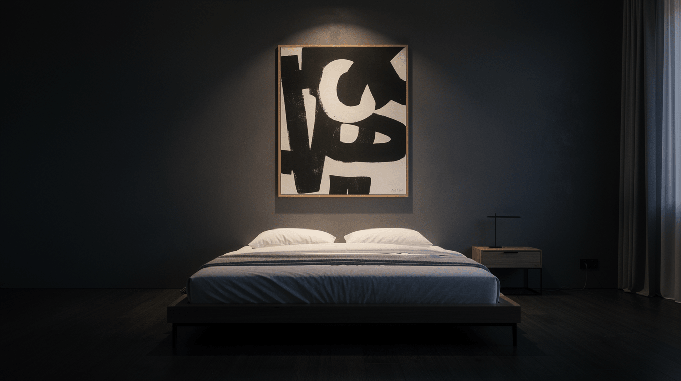 Bilder für Schlafzimmer – Wandbild über dem Bett by Rossetti Art