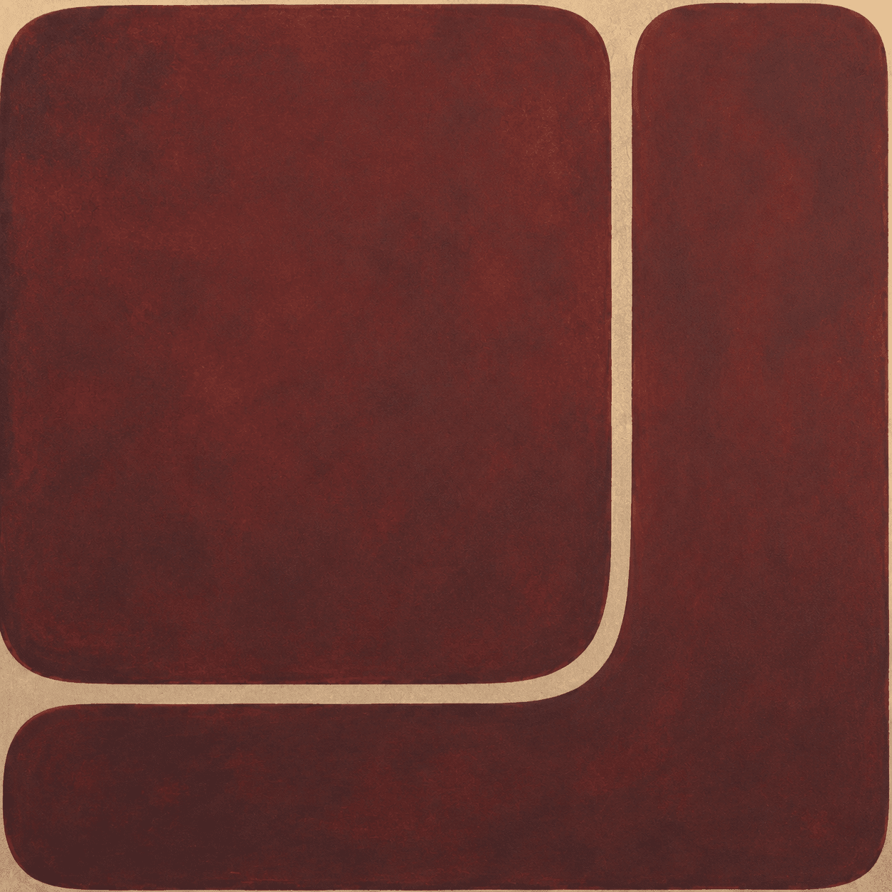 Burgundy Wall Art – Quiet Divide by Rossetti Art