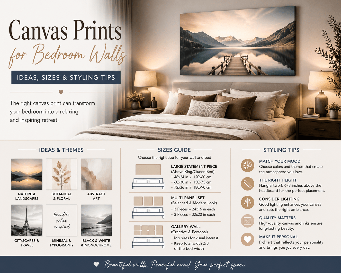 Canvas Prints for Bedroom Walls