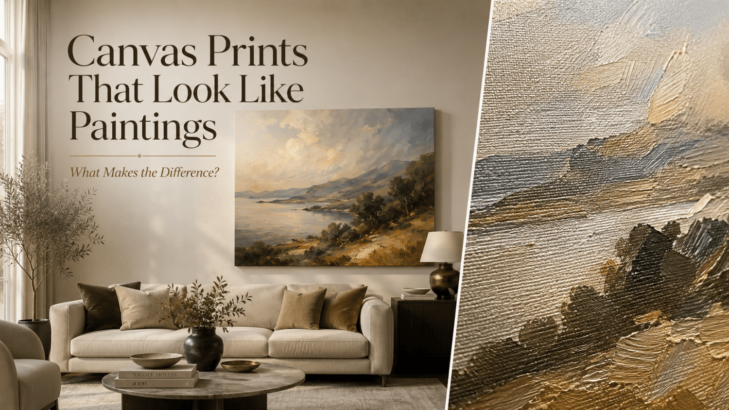 Canvas Prints That Look Like Paintings: What Makes the Difference? - Rossetti Art