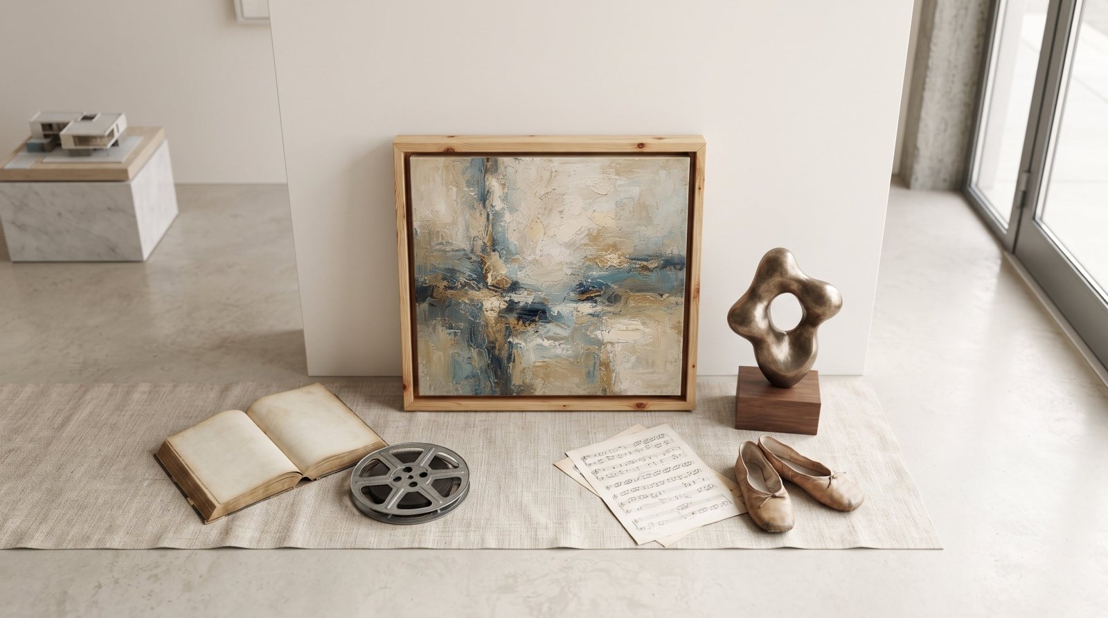 las 7 bellas artes – pintura original y escultura moderna en galería, Rossetti Art