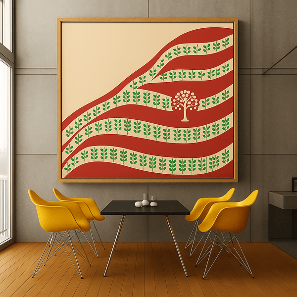 Hang Unframed Art: Creative Ways to Display Without a Frame
